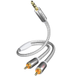 IN-AKUSTIK Premium MP3 JACK-RCA - 3.0m - mini Jack 3,5mm - 2RCA - Raty 20x0% - Darmowa dostawa od 50 zł - PayPo - Leasing - Odsłuchy Konin - Specjalna oferta! - 2