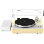 Unitra Gramofon z napędem bezpośrednim GSH-801 Edmund Classic Edition (Srebrny / Jasny jesion / Mosiądz) - 3