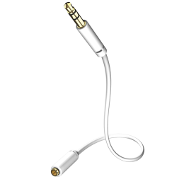 IN-AKUSTIK Star Headphone Extension - 3.0m - Przedłużacz gniazdo mini Jack 3,5mm - wtyk mini Jack 3,5mm