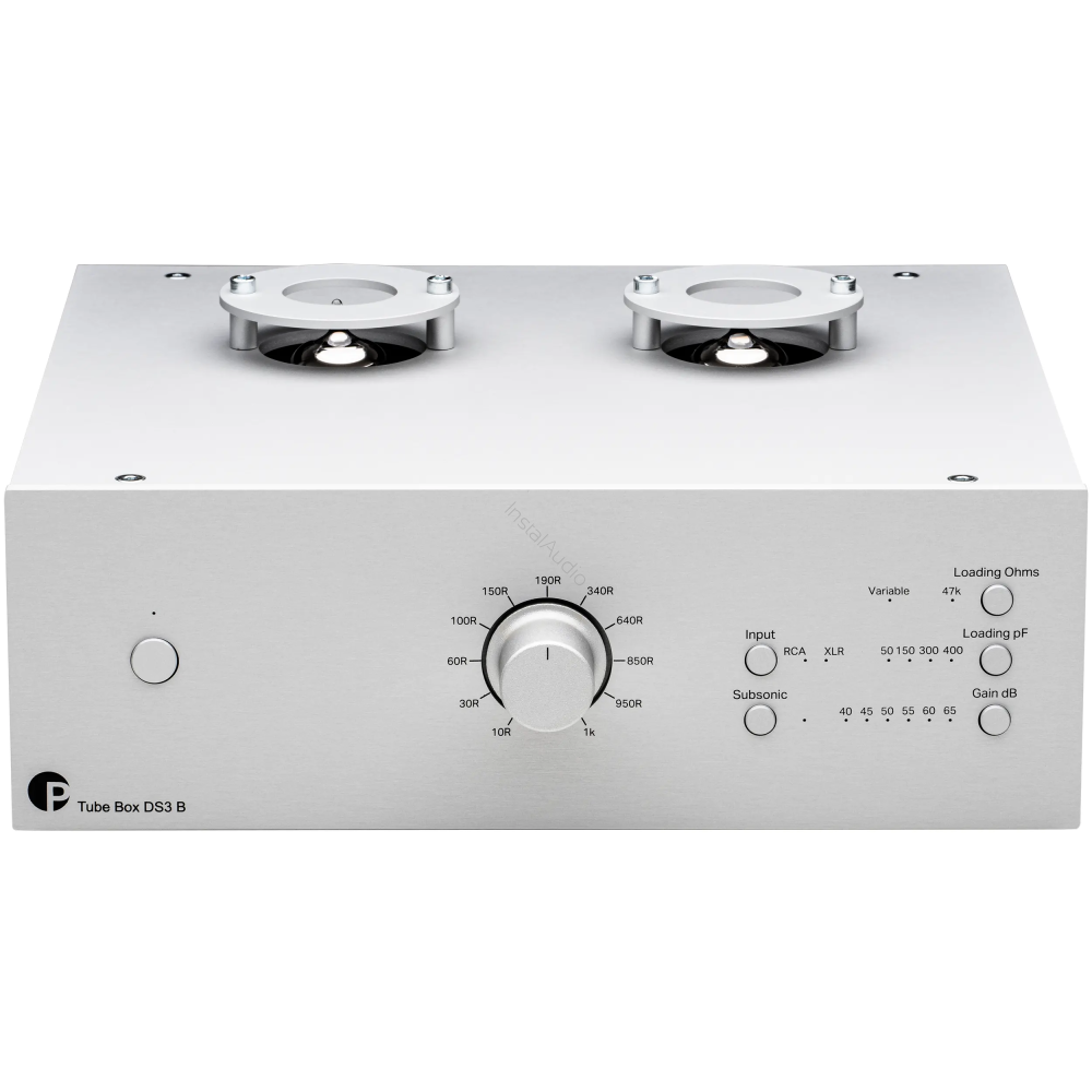 Pro-Ject Tube Box DS3 B (Silver / Srebrny) - Zbalansowany, Lampowy