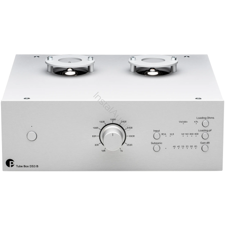 Pro-Ject Tube Box DS3 B (Silver / Srebrny) - Zbalansowany, Lampowy Przedwzmacniacz Gramofonowy Dual Mono - Raty 20x0% - Darmowa dostawa od 50 zł - PayPo - Leasing - Odsłuchy Konin - Specjalna oferta!