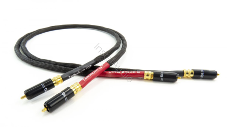 Tellurium Q Ultra Black II RCA Cable - 2x1.0m - Interkonekt analogowy RCA - Raty 0% - Specjalne Kody Rabatowe - Instal Audio Konin