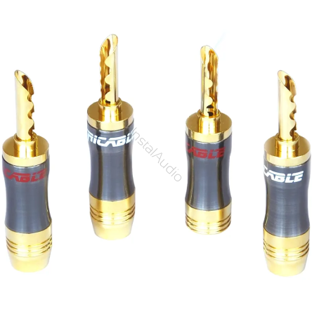 Ricable Custom BNH - Wtyki Bananowe BFA (4 szt.) - Raty 20x0% - Darmowa dostawa od 50 zł - PayPo - Leasing - Odsłuchy Konin - Specjalna oferta!