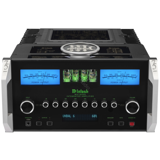 McIntosh MA12000 75th Anniversary Edition - 2-kanałowy hybrydowy wzmacniacz zintegrowany - Raty 20x0% - Darmowa dostawa od 100 zł - PayPo - Leasing - Odsłuchy Konin - Specjalna oferta!