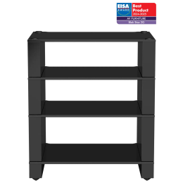 Blok Stax 2G 4 Shelf Collection (Czarny / High Gloss Black) - Stolik Audio HiFi