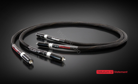 Tellurium Q Statement RCA Cable - 2x2.0m - Interkonekt analogowy RCA - Raty 0% - Specjalne Kody Rabatowe - Instal Audio Konin