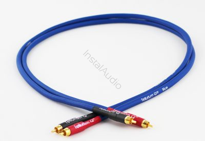 Tellurium Q Blue II RCA Cable - 2x1.0m - Interkonekt analogowy RCA - Raty 20x0% - Darmowa dostawa od 100 zł - PayPo - Leasing - Odsłuchy Konin - Specjalna oferta!