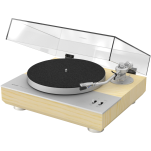 Unitra Gramofon z napędem bezpośrednim GSH-801 Edmund (Srebrny / Jasny jesion) - 3