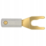 Wireworld Uni-Term Gold Spade with socket - Wtyk widełkowy (1 sztuka) - Raty 20x0% - Darmowa dostawa od 100 zł - PayPo - Leasing - Odsłuchy Konin - Specjalna oferta! - 2