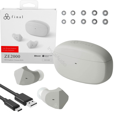 Final Audio ZE2000 Szary / Ash Grey - Raty 20x0% - Darmowa dostawa od 50 zł - PayPo - Leasing - Odsłuchy Konin - Specjalna oferta!