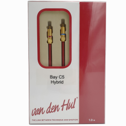 Van Den Hul The Bay C5 Hybrid - 2x1.0m - Przewód Analogowy RCA - Raty 20x0% - Darmowa dostawa od 50 zł - PayPo - Leasing - Odsłuchy Konin - Specjalna oferta!