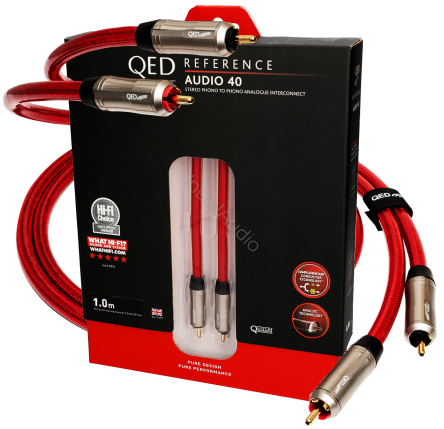 QED Reference Audio 40 - 2x1.0m - (QE2453) - Analoc2 - Raty 20x0% - Darmowa dostawa od 50 zł - PayPo - Leasing - Odsłuchy Konin - Specjalna oferta!