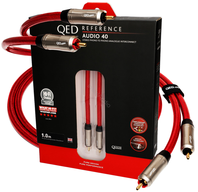 QED Reference Audio 40 - 2x1.0m - (QE2453) - Analoc2 - Raty 20x0% - Darmowa dostawa od 100 zł - PayPo - Leasing - Odsłuchy Konin - Specjalna oferta!