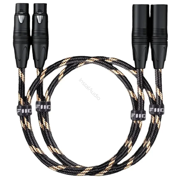 FiiO LX-XLR4L - 2x1.5m - Interkonekt analogowy - 2x XLR - 2x XLR - Raty 20x0% - Darmowa dostawa od 100 zł - PayPo - Leasing - Odsłuchy Konin - Specjalna oferta!
