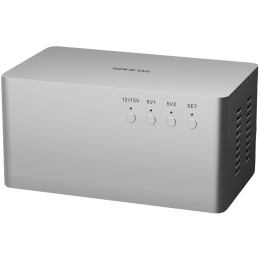 SONCOZ LP1 (Silver / Srebrny) - Ultra-Niskoszumowy Zasilacz Liniowy