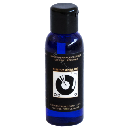 Simply Analog Vinyl Record Cleaner (50ml) - Koncentrat do Czyszczenia Płyt Winylowych (Do Rozcieńczania z Wodą)