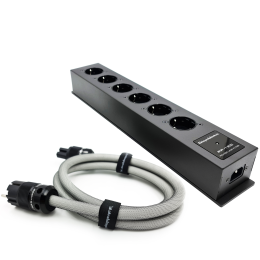 GigaWatt PF-1 EVO (PowerSync PLUS 1.5m) - Listwa zasilająca z kablem - Raty 20x0% - Darmowa dostawa od 50 zł - PayPo - Leasing - Odsłuchy Konin - Specjalna oferta!