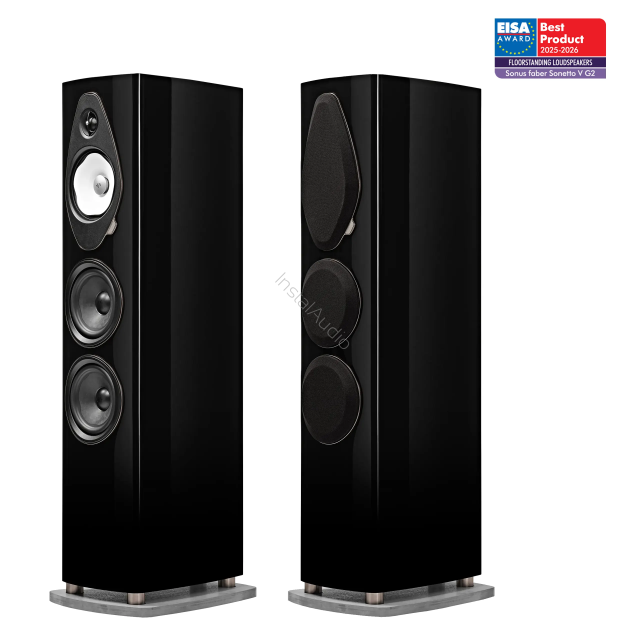 Sonus Faber Sonetto V G2 Black - Raty 20x0% - Darmowa dostawa od 100 zł - PayPo - Leasing - Odsłuchy Konin - Specjalna oferta!