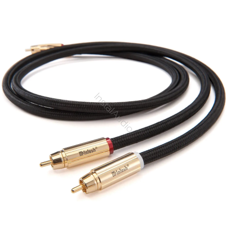 McIntosh Audio Cables 2x1.0m - CA1M - Przewód Analogowy 2RCA-2RCA - Raty 20x0% - Darmowa dostawa od 50 zł - PayPo - Leasing - Odsłuchy Konin - Specjalna oferta!
