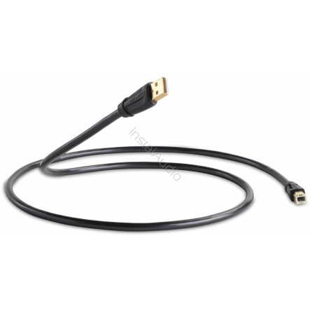 QED Performance USB A-B Graphite - 5.0m - (QE6904) - Specjalne Kody Rabatowe - Instal Audio Konin