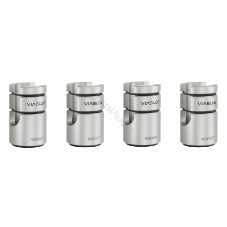 Viablue Rocket Cable Lifters (Silver) (4 szt.) - Podstawki pod kable - Raty 20x0% - Darmowa dostawa od 50 zł - PayPo - Leasing - Odsłuchy Konin - Specjalna oferta!