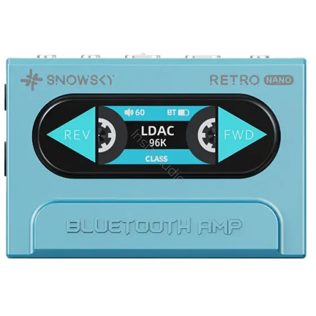 FiiO RETRO NANO (Blue / Niebieski) - DAC i wzmacniacz słuchawkowy - Raty 20x0% - Darmowa dostawa od 50 zł - PayPo - Leasing - Odsłuchy Konin - Specjalna oferta!