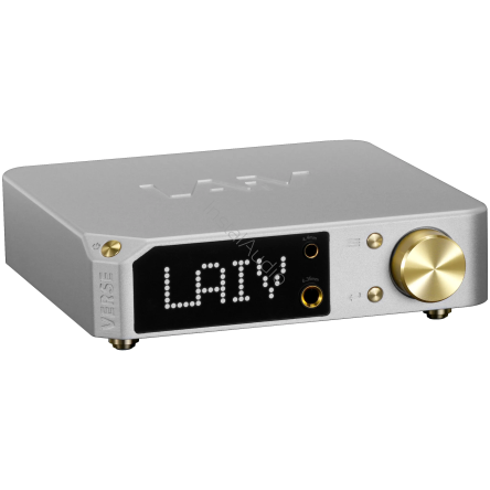 LAiV Crescendo VERSE (Silver / Srebrny) - Zbalansowany Przetwornik Cyfrowo-Analogowy (DAC) R2R, Wzmacniacz Słuchawkowy (AMP) i Przedwzmacniacz (Pre-AMP)