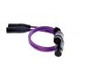Melodika Purple Rain MD2X07 - 2x0.75m - Kabel 2XLR-2XLR - Raty 20x0% - Darmowa dostawa od 50 zł - PayPo - Leasing - Odsłuchy Konin - Specjalna oferta! - 4