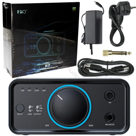 FiiO K7 + Akcesoria - DAC / Wzmacniacz słuchawkowy - Raty 20x0% - Darmowa dostawa od 50 zł - PayPo - Leasing - Odsłuchy Konin - Specjalna oferta!