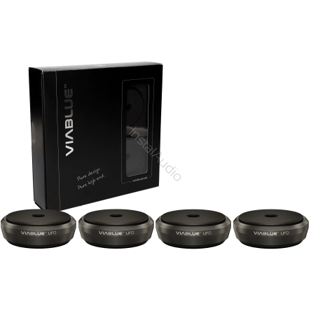 VIABLUE UFO Absorbers XL (Black) - Izolatory Akustyczne (Antywibracyjne) - Raty 20x0% - Darmowa dostawa od 50 zł - PayPo - Leasing - Odsłuchy Konin - Specjalna oferta!