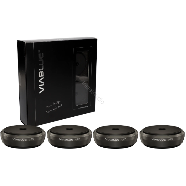 VIABLUE UFO Absorbers XL (Black) - Izolatory Akustyczne (Antywibracyjne) - Raty 20x0% - Darmowa dostawa od 100 zł - PayPo - Leasing - Odsłuchy Konin - Specjalna oferta!