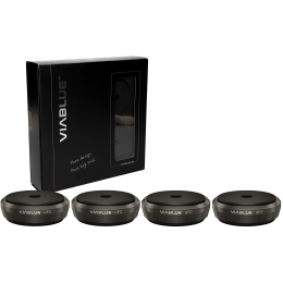 VIABLUE UFO Absorbers XL (Black) - Izolatory Akustyczne (Antywibracyjne) - Raty 20x0% - Darmowa dostawa od 50 zł - PayPo - Leasing - Odsłuchy Konin - Specjalna oferta!