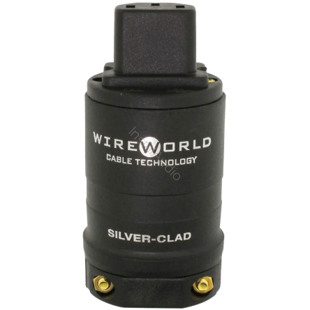 Wireworld IEC Plug Silver-Clad Copper (OFC) Alloy 15A - C13 - (PCSVRIEC) - Raty 20x0% - Darmowa dostawa od 50 zł - PayPo - Leasing - Odsłuchy Konin - Specjalna oferta!