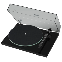 Pro-Ject T1 EVO Phono (High-Gloss Black / Czarny Połysk) - Gramofon z przedwzmacniaczem gramofonowym