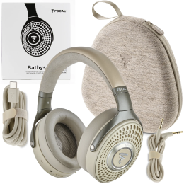 Focal BATHYS (DUNE) 2023 + Akcesoria - Słuchawki bezprzewodowe Bluetooth 5.1 - Raty 0% - Specjalne Kody Rabatowe - Instal Audio Konin