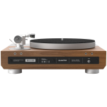 Unitra Gramofon z napędem bezpośrednim GSH-801 Edmund (Srebrny / Orzech amerykański) - 2