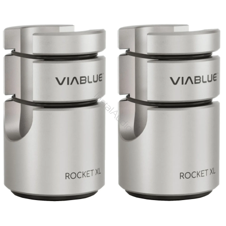 VIABLUE ROCKET XL Cable Lifters (Silver) - Podstawki pod Kable (2 szt.) - Raty 20x0% - Darmowa dostawa od 50 zł - PayPo - Leasing - Odsłuchy Konin - Specjalna oferta!