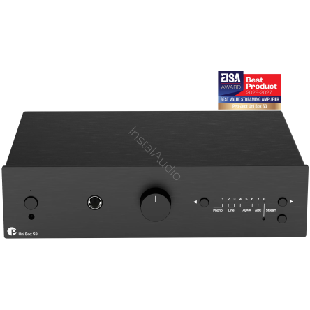 Pro-Ject Uni Box S3 (Black / Czarny) - Wzmacniacz Zintegrowany All-in-One
