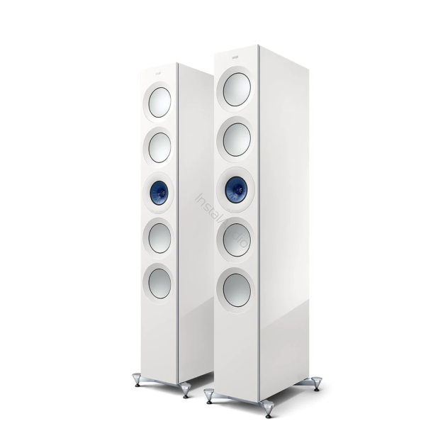 KEF Reference 5 Meta High-Gloss White/Blue - Raty 20x0% - Darmowa dostawa od 100 zł - PayPo - Leasing - Odsłuchy Konin - Specjalna oferta!