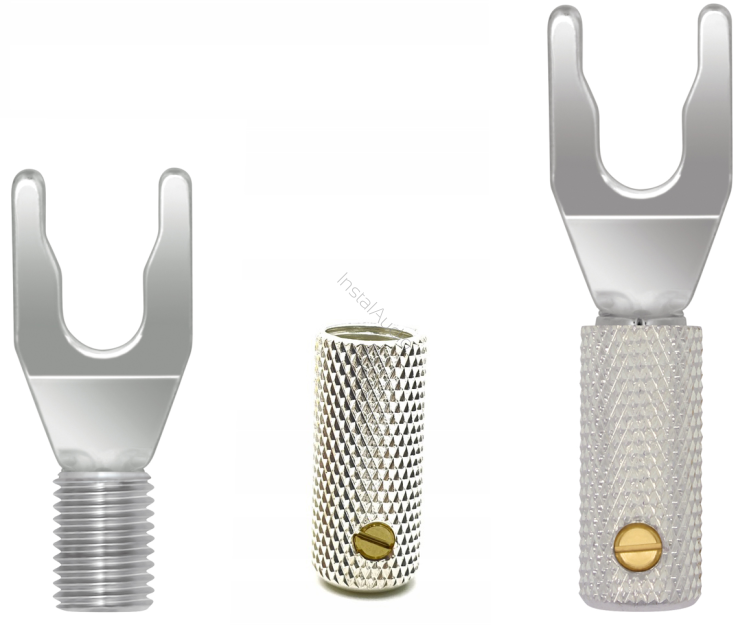 Wireworld Uni-Term Silver Spade with socket - Posrebrzany wtyk widełkowy (1 sztuka) - Raty 20x0% - Darmowa dostawa od 100 zł - PayPo - Leasing - Odsłuchy Konin - Specjalna oferta!