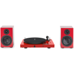 Pro-Ject Juke Box E1 HiFi Set (Czerwony / High-gloss Red) - Raty 20x0% - Darmowa dostawa od 100 zł - PayPo - Leasing - Odsłuchy Konin - Specjalna oferta! - 2