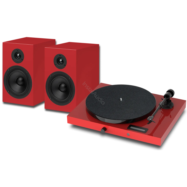 Pro-Ject Juke Box E1 HiFi Set (Czerwony / High-gloss Red) - Raty 20x0% - Darmowa dostawa od 100 zł - PayPo - Leasing - Odsłuchy Konin - Specjalna oferta!