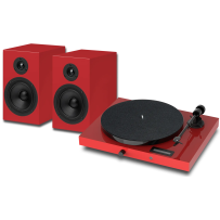 Pro-Ject Juke Box E1 HiFi Set (Czerwony / High-gloss Red) - Raty 20x0% - Darmowa dostawa od 100 zł - PayPo - Leasing - Odsłuchy Konin - Specjalna oferta!