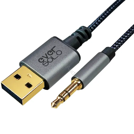 EverSolo Trigger Cable - 83,5 cm - Kabel USB-A na Mini-Jack 3,5 mm - Raty 20x0% - Darmowa dostawa od 50 zł - PayPo - Leasing - Odsłuchy Konin - Specjalna oferta!