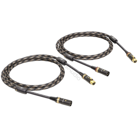 VIABLUE NF-S1 T8 XLR Cables (Cobra) - 2x7.5m - Zbalansowany Przewód Analogowy (2XLR - 2XLR)