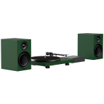 Pro-ject Colourful Audio System E (Satin Green / Zielony Satyna) - Kompletny Gramofonowy Zestaw Stereo - Raty 20x0% - Darmowa dostawa od 100 zł - PayPo - Leasing - Odsłuchy Konin - Specjalna oferta! - 2