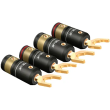 VIABLUE T8 Spades Plugs - Wtyki Widełkowe (4 szt.) - Raty 20x0% - Darmowa dostawa od 50 zł - PayPo - Leasing - Odsłuchy Konin - Specjalna oferta! - 2