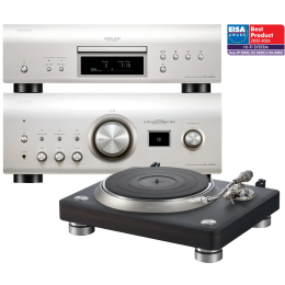 Denon PMA-3000NE, DCD-3000NE, DP-3000NE (Silver / Srebrny) - Zestaw Stereo z Gramofonem