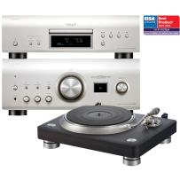 Denon PMA-3000NE, DCD-3000NE, DP-3000NE (Silver / Srebrny) - Zestaw Stereo z Gramofonem
