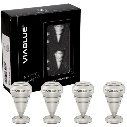 VIABLUE HS Spikes (Silver) - Kolce pod Kolumny (4 szt.) - Raty 20x0% - Darmowa dostawa od 50 zł - PayPo - Leasing - Odsłuchy Konin - Specjalna oferta!